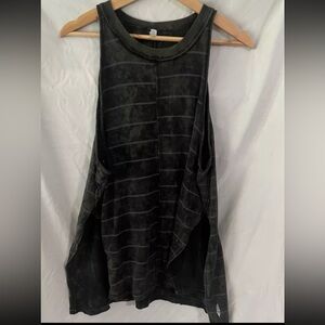 Free People FP Movement Go With The Flow Tank Black  Size Medium